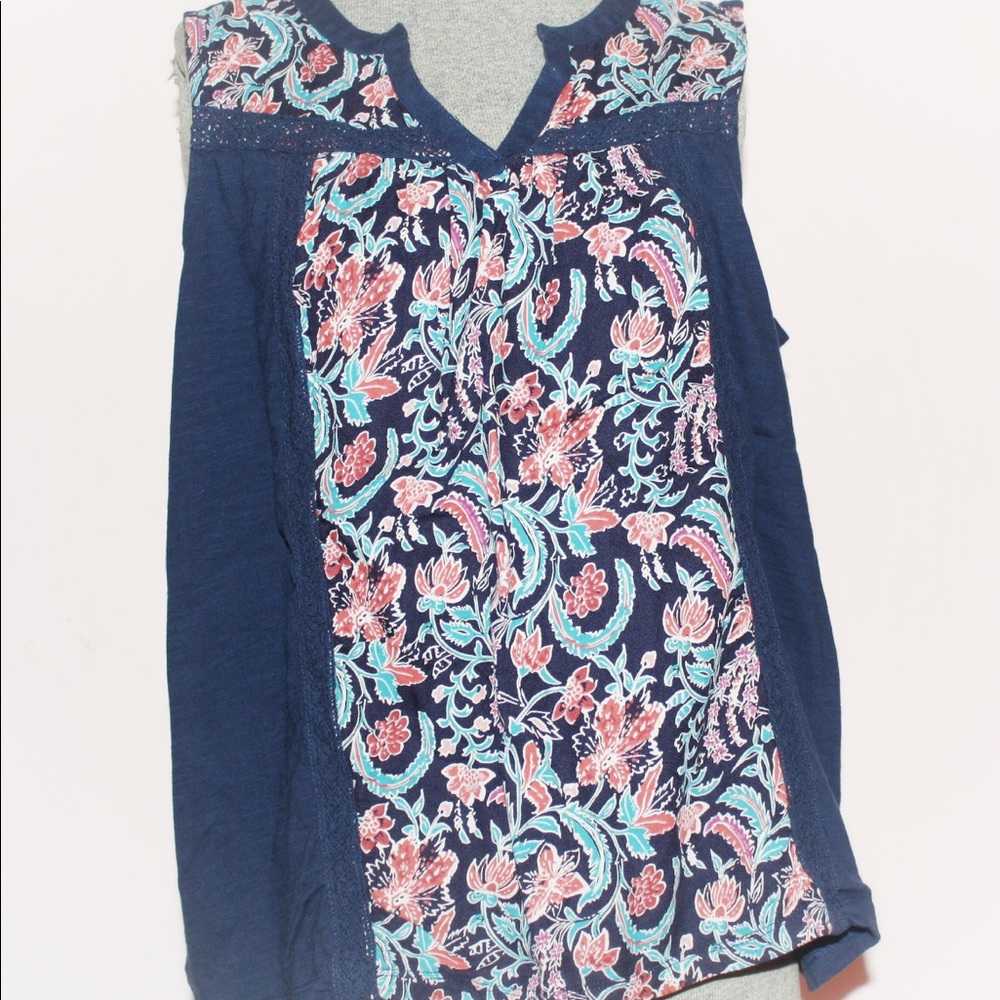 St John’s Bay sleeveless blouse.